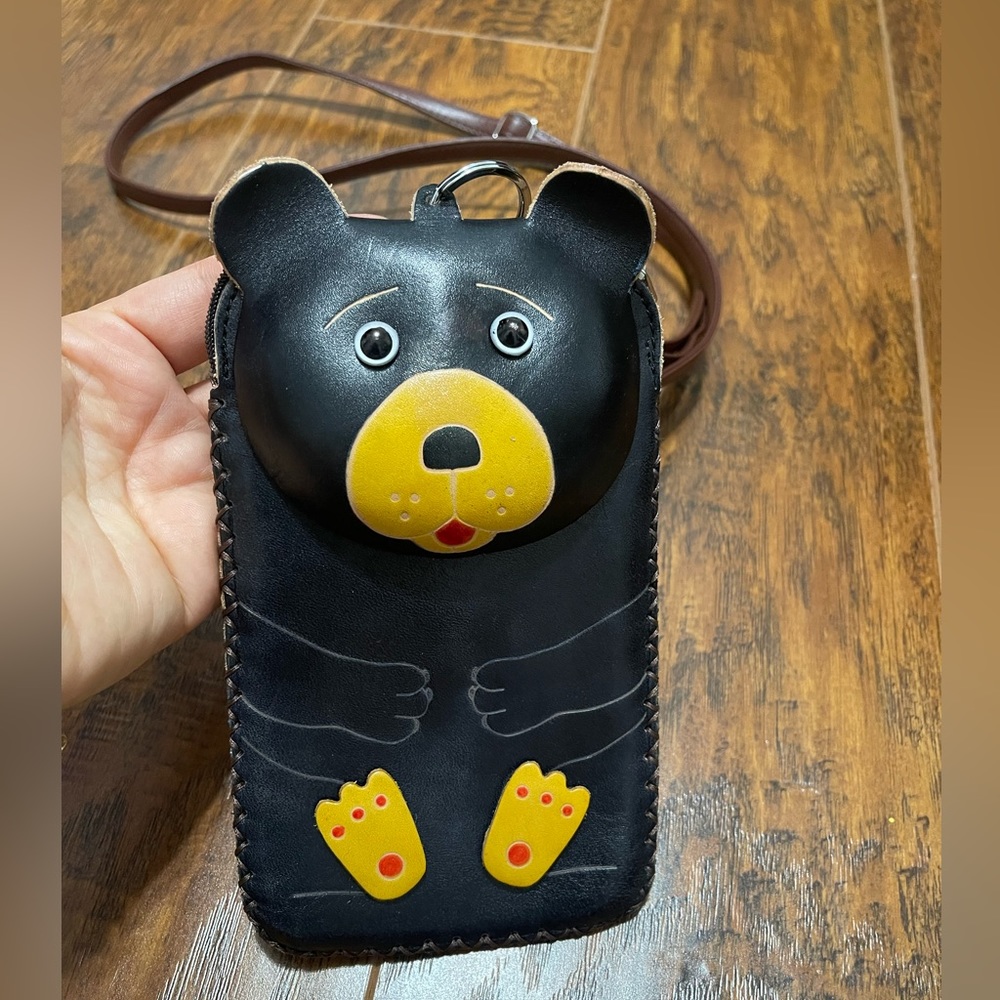 Leather Rectangular Purse - image 2